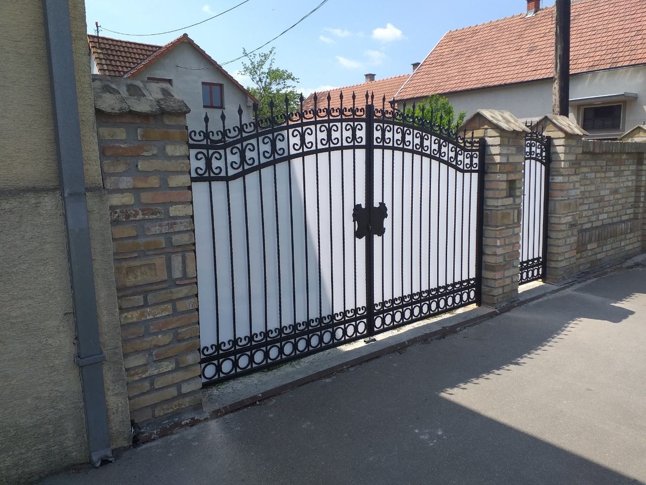 Modern vs. Traditional Front Gate